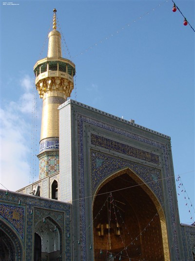 حرم مطهر و ضریح امام رضا علیه السلام